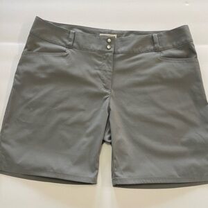 Adidas Golf Women’s Gray Performance Shorts Size 12